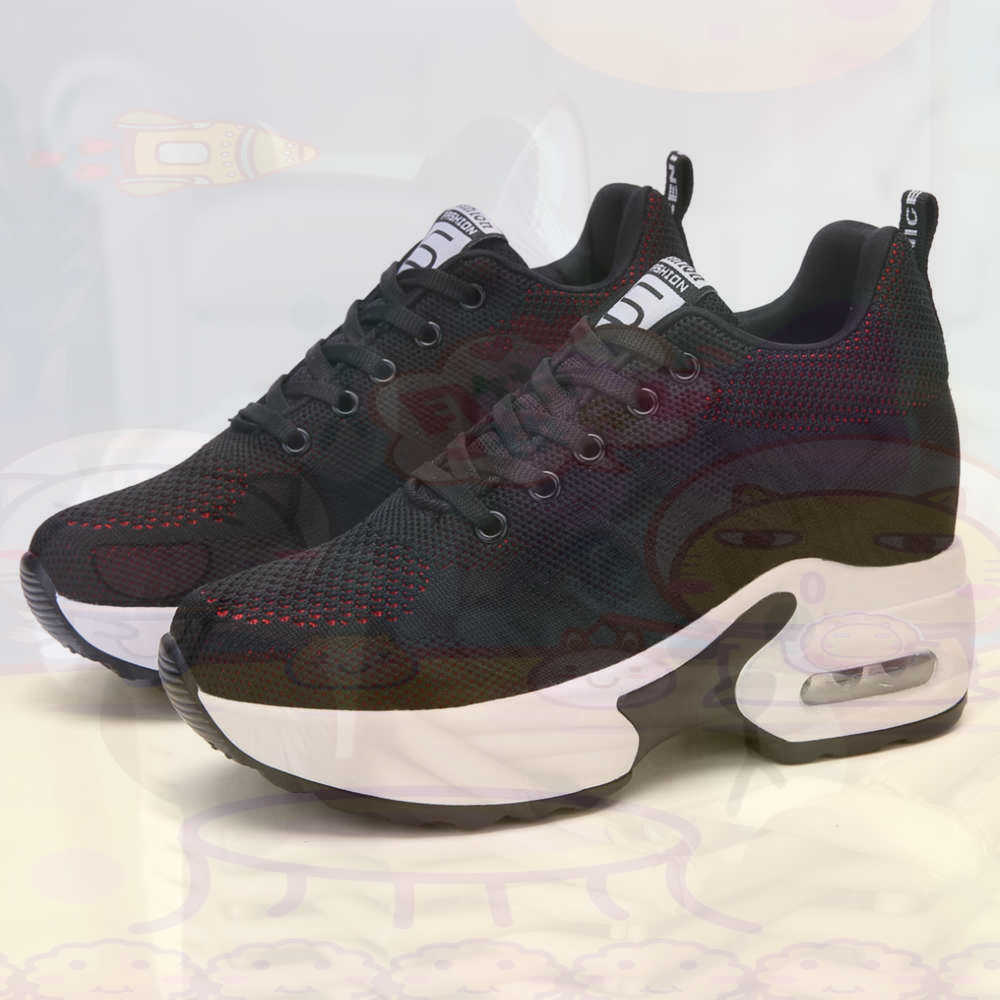 Street Fashion For Short Guys - Red Size 36 Shoes Woman Tennis