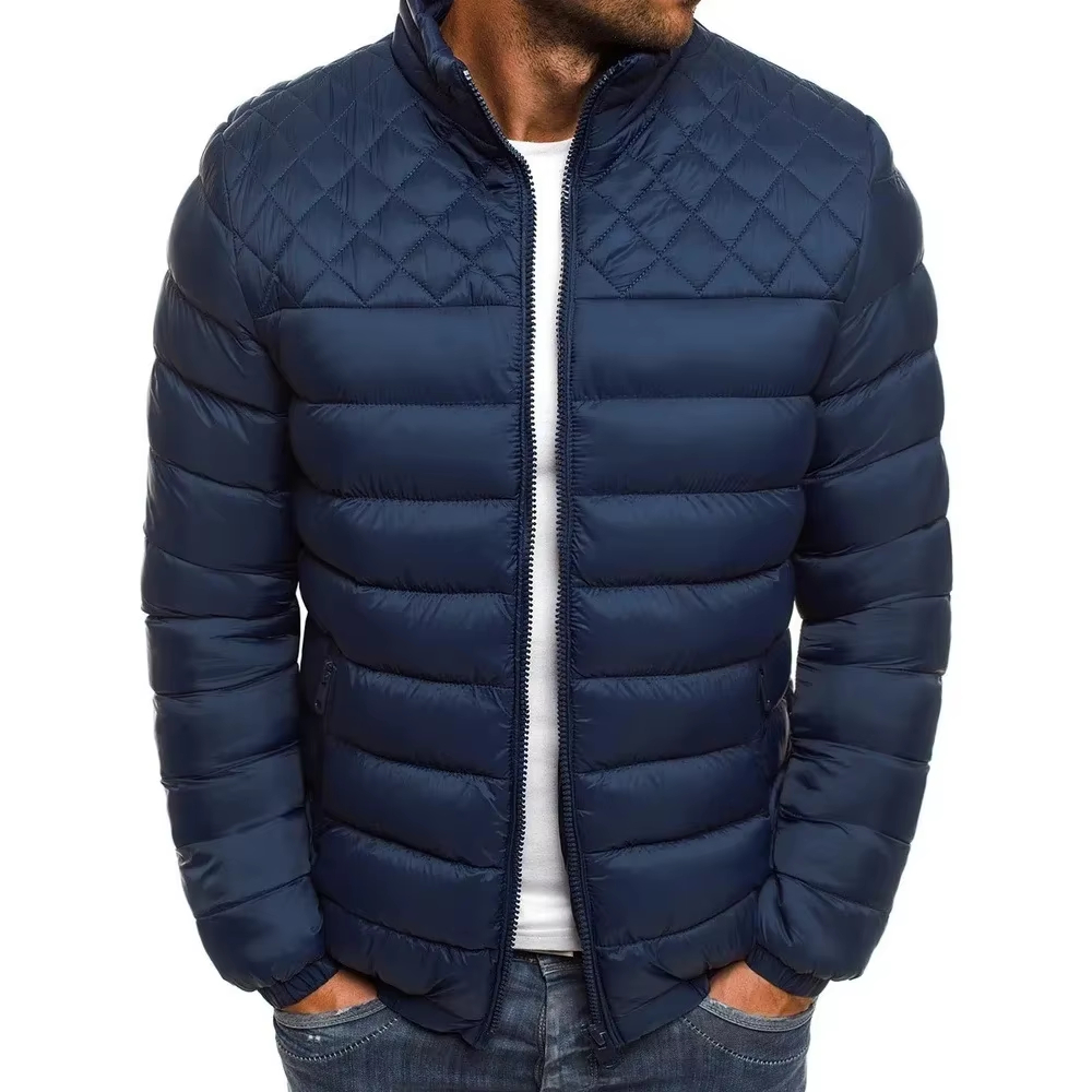 Street Fashion High End - Men's fashion winter high-end jacket solid