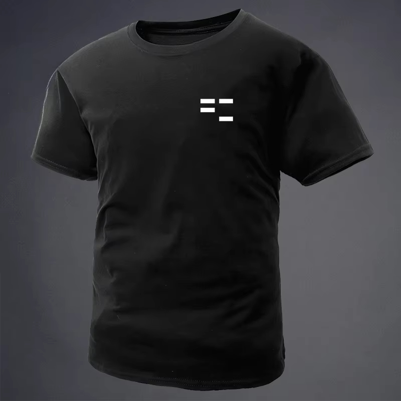 Street Fashion For Short Guys - 2026 Fashion New military-style T-shirt, French-Lao