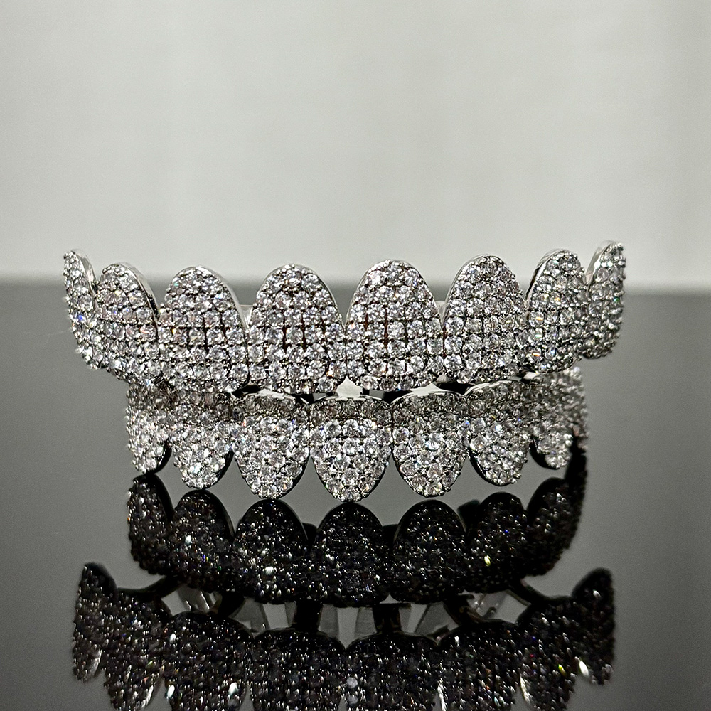 RACHELZ 8/8 Full Iced Out CZ S - Street Fashion Loverboy Hat 评论和价格