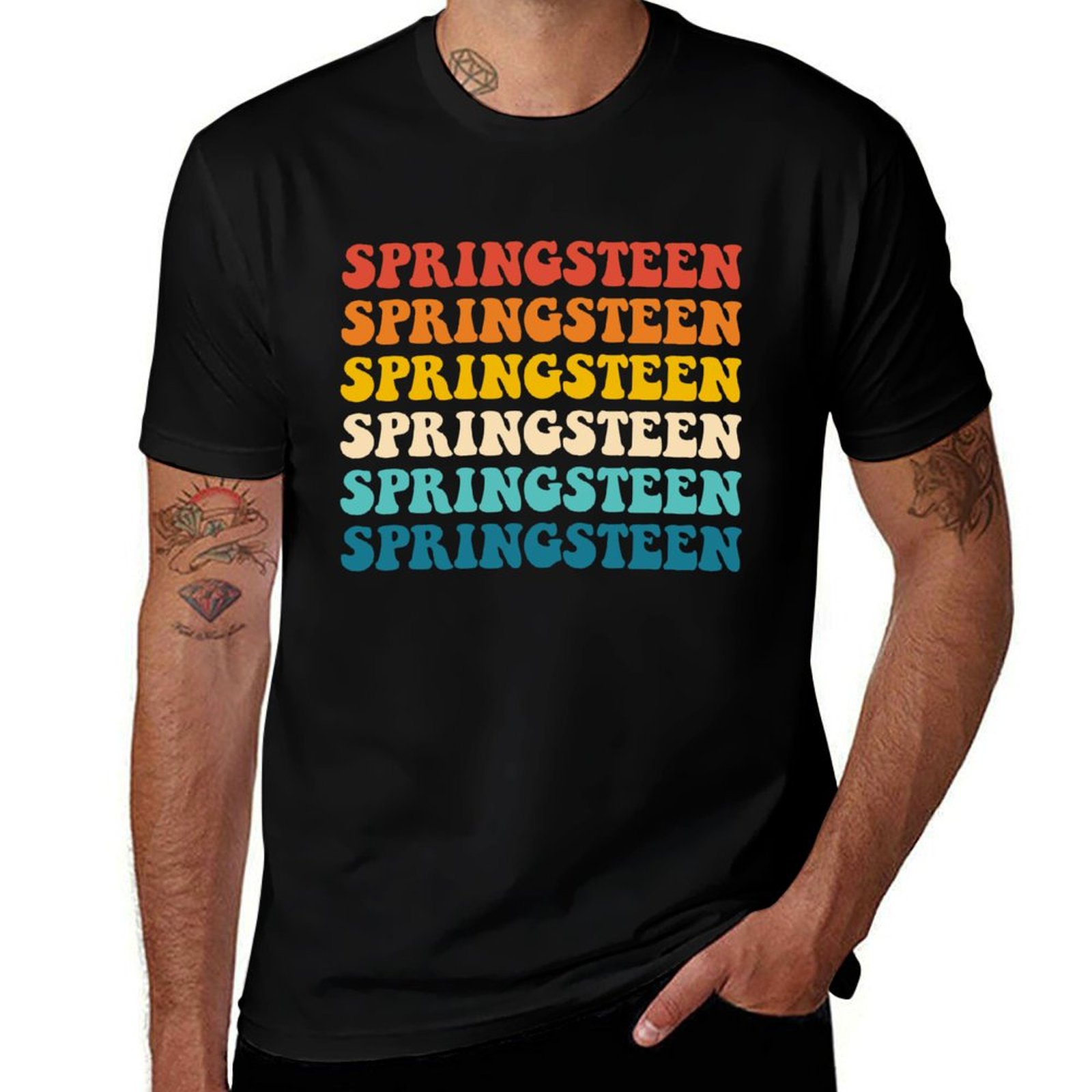 Springsteen Vintage Groovy Ret - Street Fashion Co 评论和价格