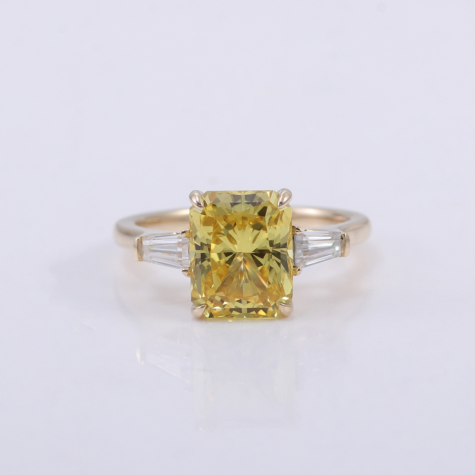 925 sterling silver 18K gold R - Street Fashion High End 评论和价格