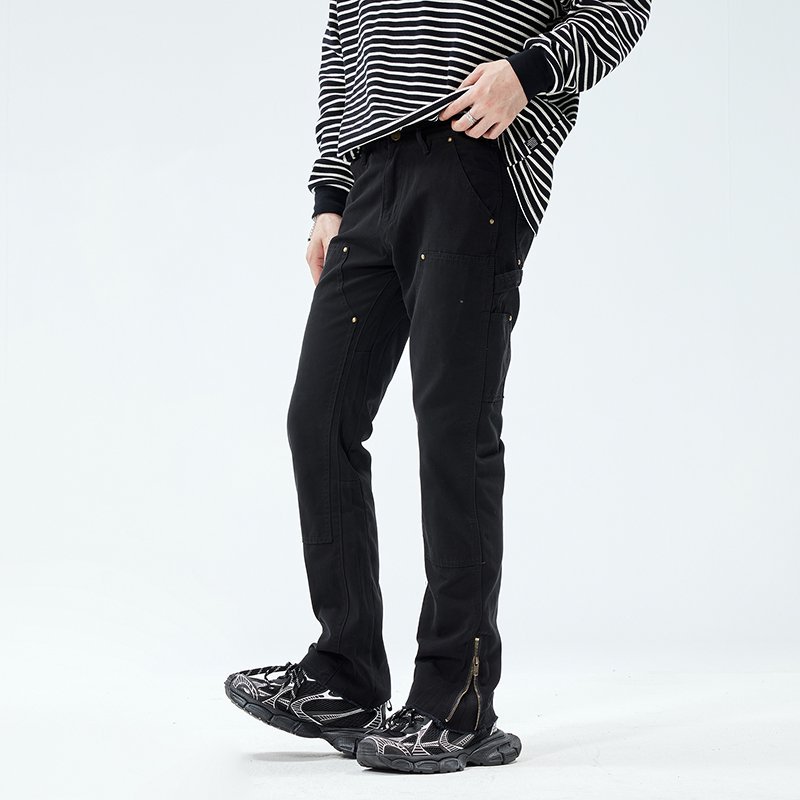 High Street Zipper Cargo Pants - Street Fashion Vibes 评论和价格