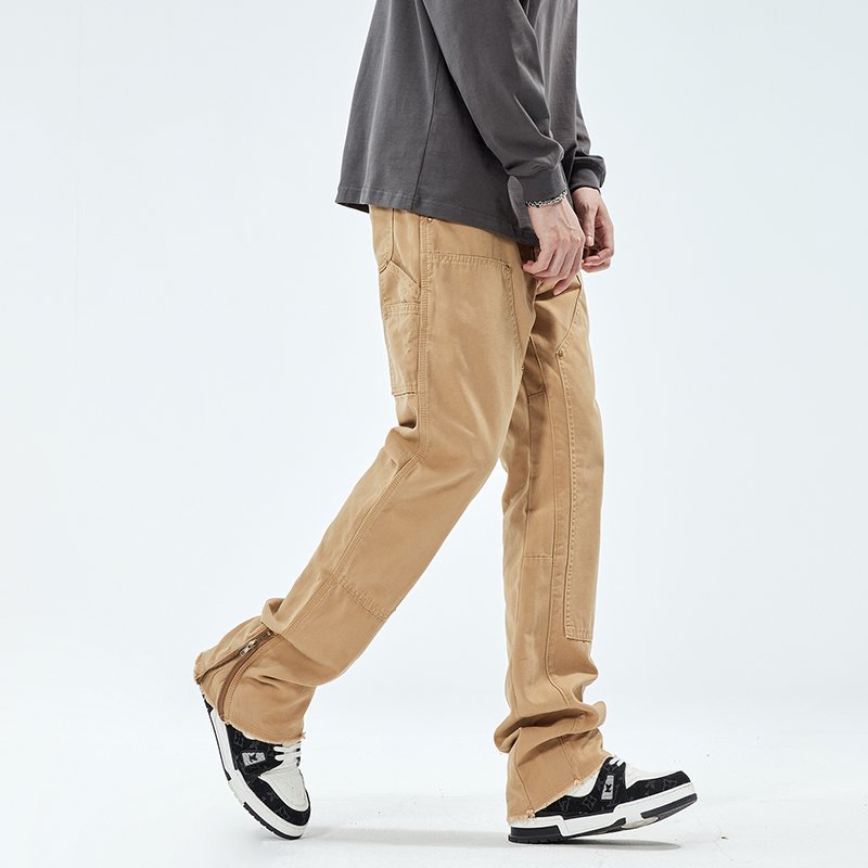 High Street Zipper Cargo Pants - Street Fashion Vibes 评论和价格