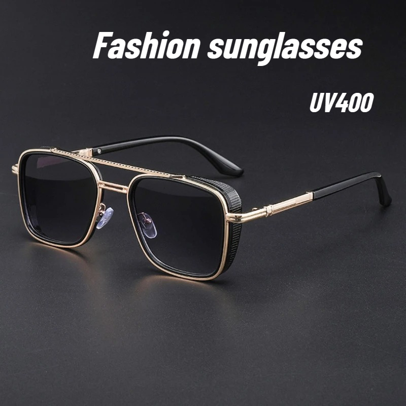 Retro Oval-framed Sunglasses M - Street Fashion High End 评论和价格