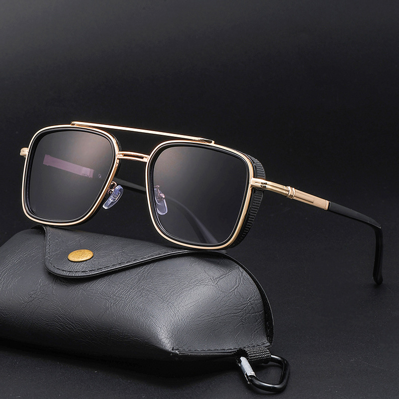 Retro Oval-framed Sunglasses M - Street Fashion High End 评论和价格