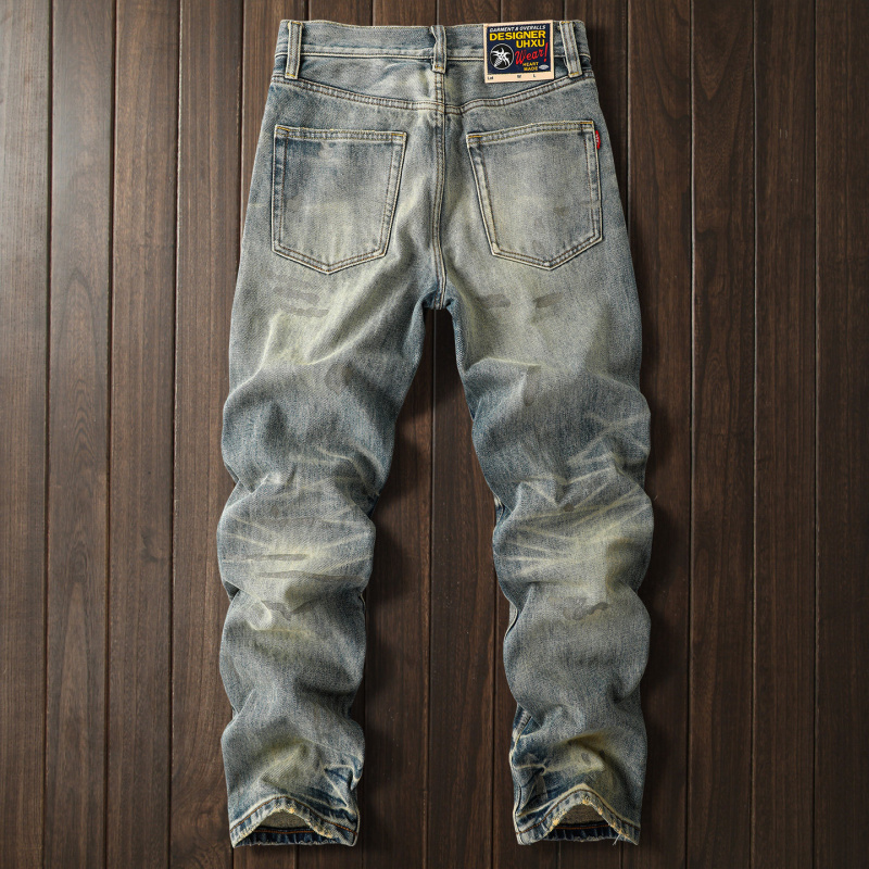 2026 New Heavyweight Ripped Je - Street Fashion High End 评论和价格