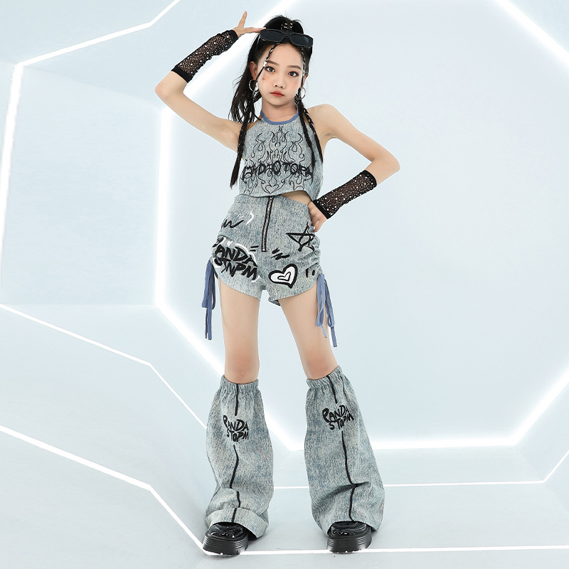 Cool Girl Hip Hop Jeans Tops F - Street Fashion Jeans Women 评论和价格