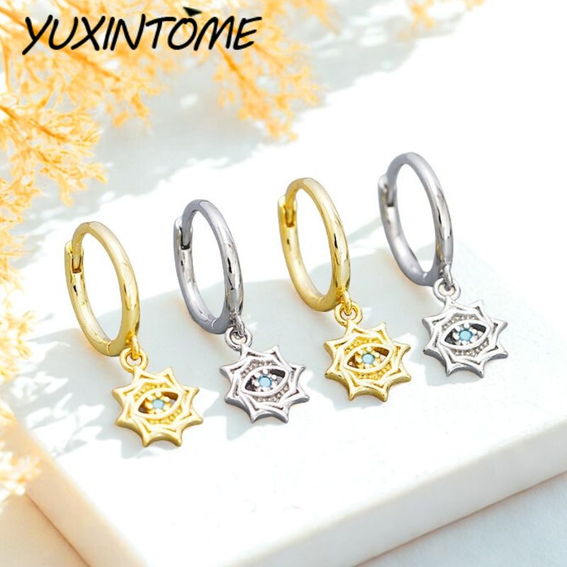 925 Sterling Silver Needle Ret - Street Fashion Earrings 评论和价格