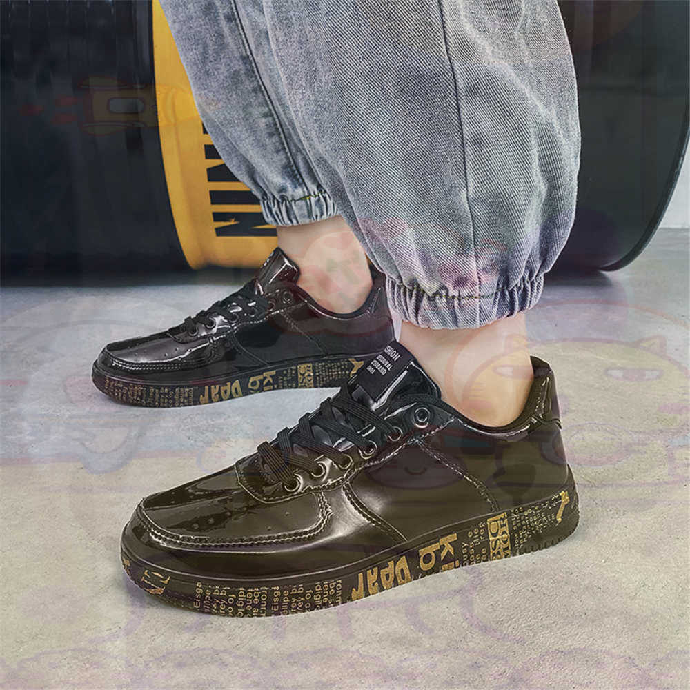 Round Foot Size 45 Sneakers Wh - Street Fashion For Short Guys 评论和价格