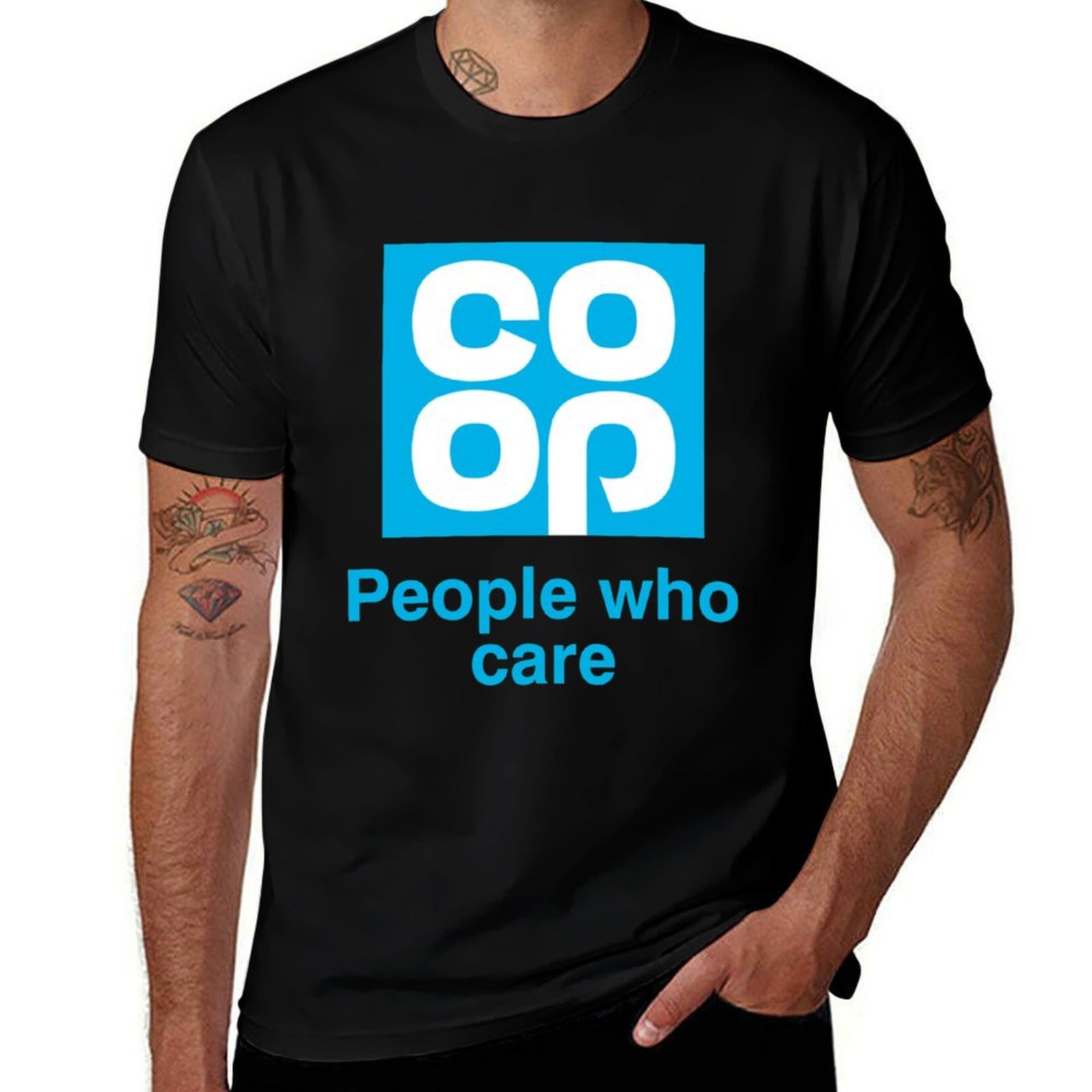 Co-op people who care T-Shirt  - Street Fashion Co 评论和价格