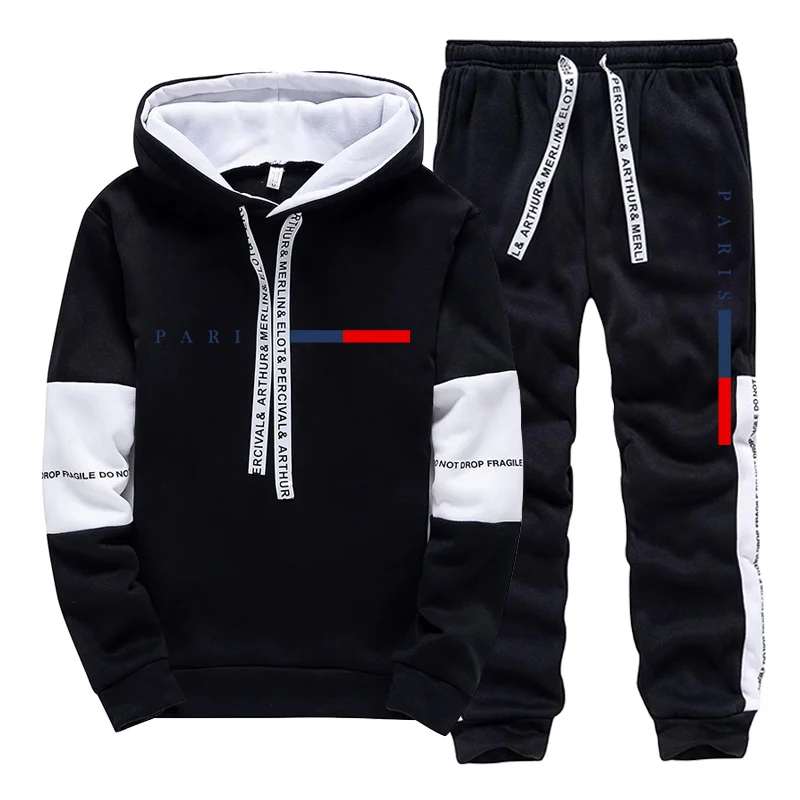 Men's Set/Hoodie/Pants Paris F - Street Fashion Us 评论和价格