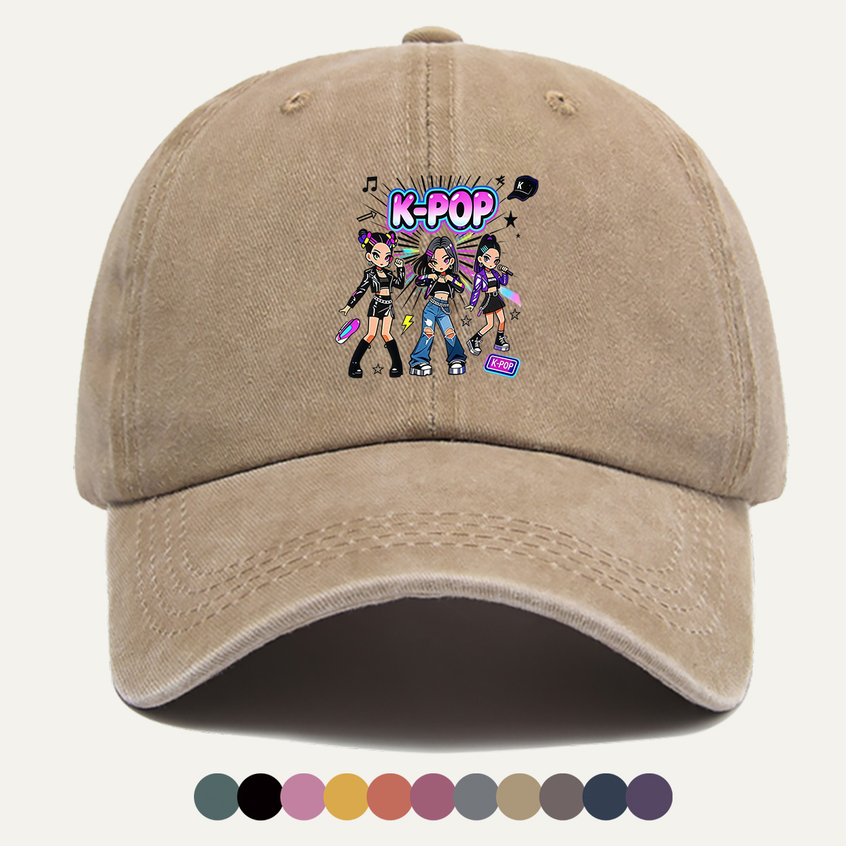 1pc K-POP Trendy Group Printed - Street Fashion Co 评论和价格