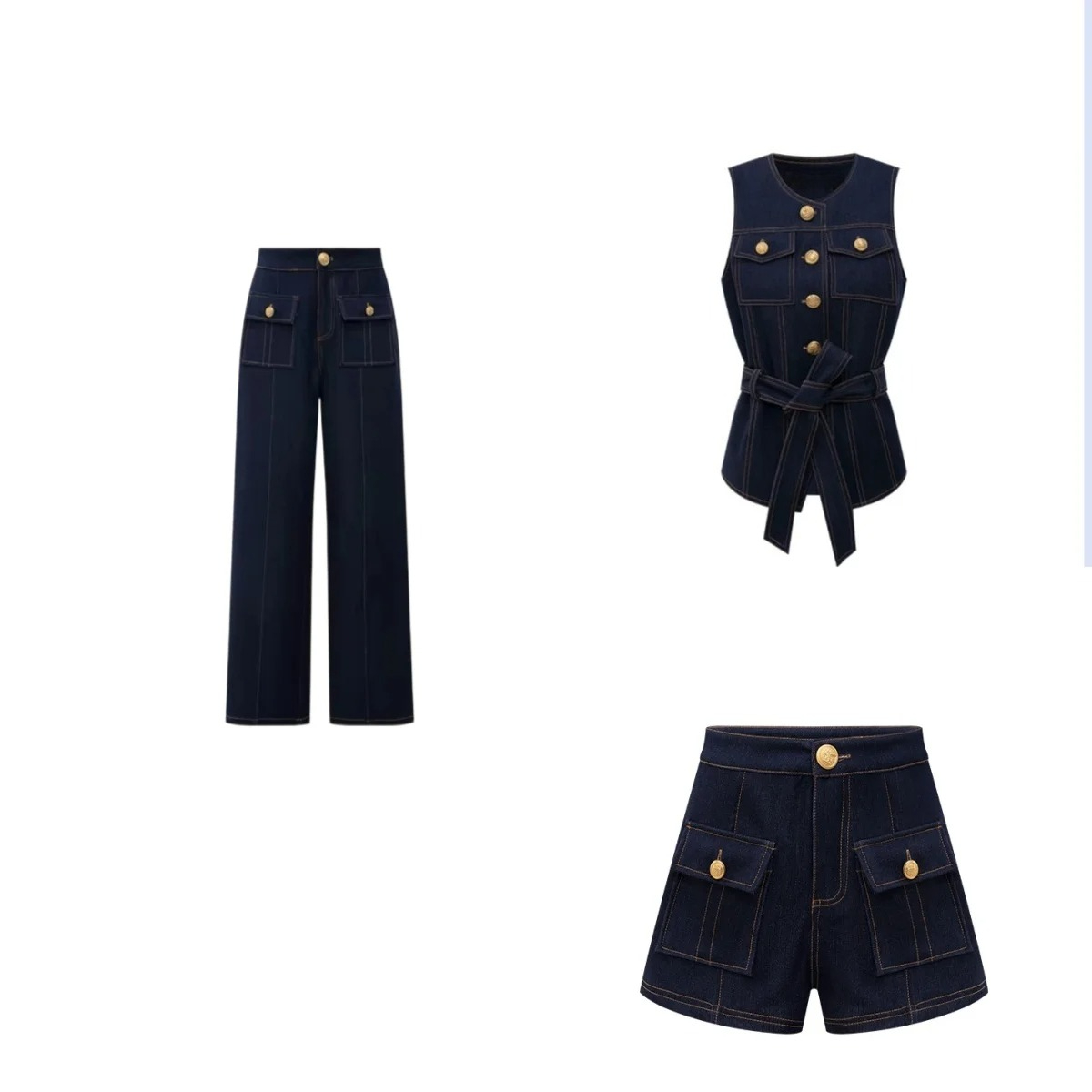 Y2K 2026 new button retro jean - Street Fashion Jeans Women 评论和价格