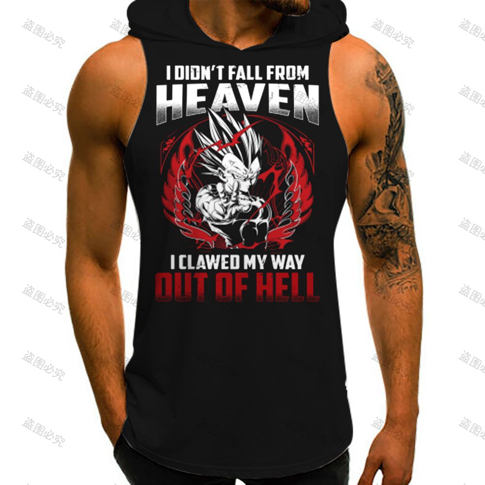 Dragon Ball Z Goku Vest With H - Street Fashion Anime 评论和价格