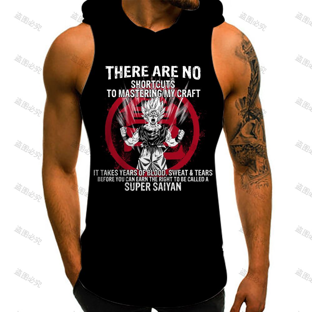 Dragon Ball Z Goku Vest With H - Street Fashion Anime 评论和价格
