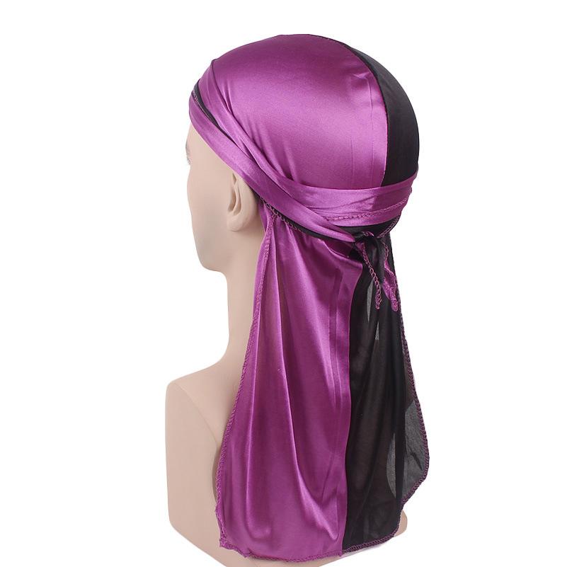 New Silky Durag Long Tail Head - Street Fashion Loverboy Hat 评论和价格
