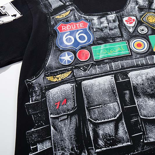 Men's Fashion 3D Printed T Shi - Street Fashion Vibes 评论和价格